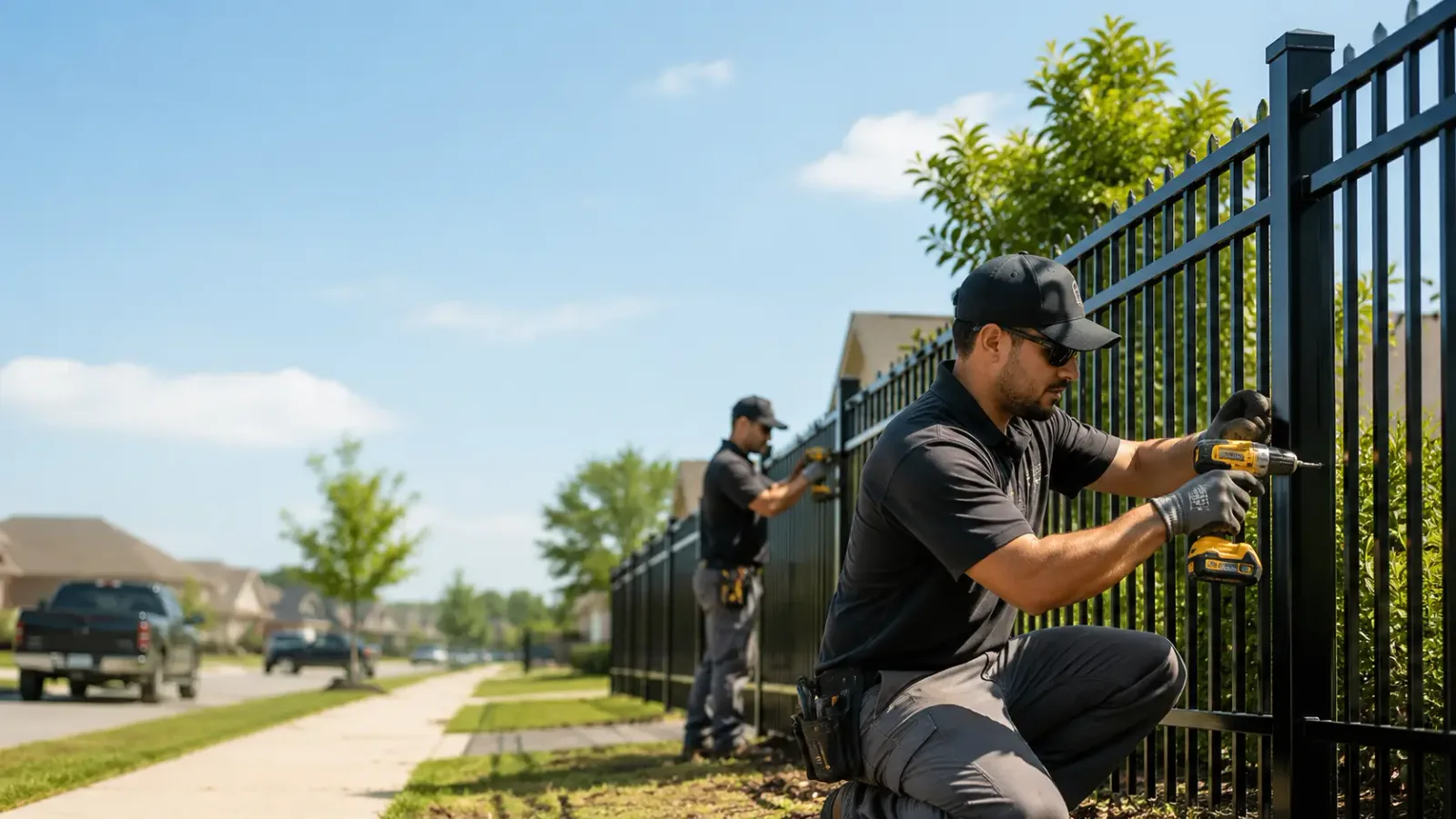 Metal Fence Installation in Theriot, LA